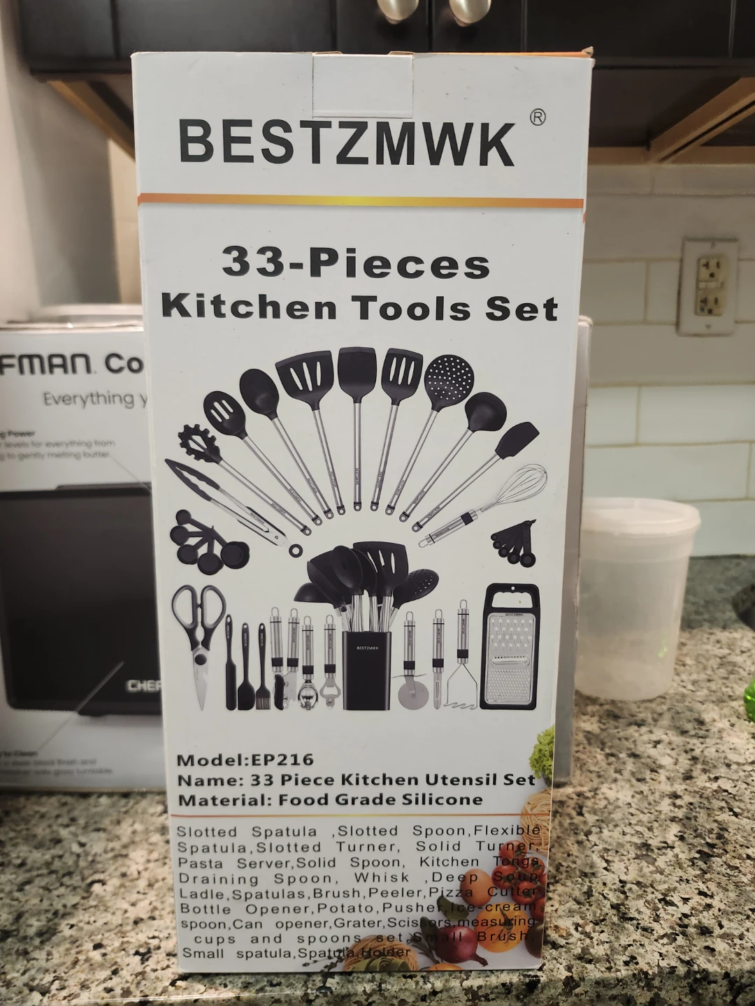 BESTZMWK 33-Piece Kitchen Utensil Set
