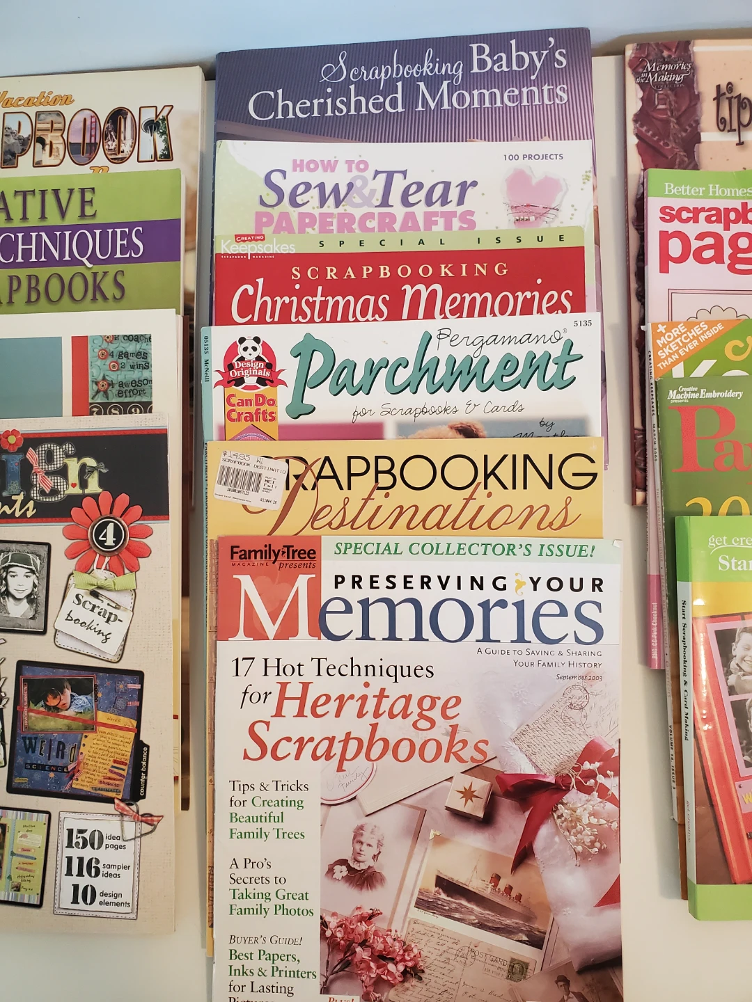 14 Scrapbooking and Papercrafting Magazine and Book Lot of - photo 4