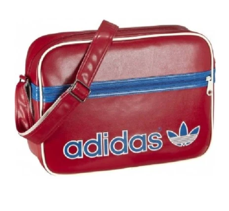 Rare Vintage Adidas Originals EMBROIDERED  Airliner Shoulder Bag