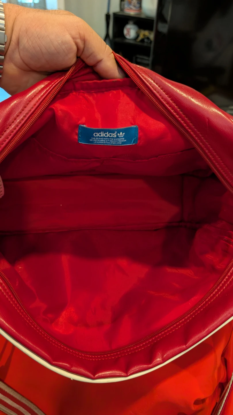 Rare Vintage Adidas Originals EMBROIDERED  Airliner Shoulder Bag - photo 5