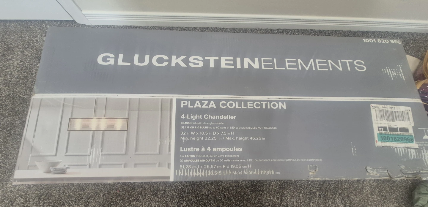 Brand New Gluckstein Elements Plaza Collection 4-Light - photo 2