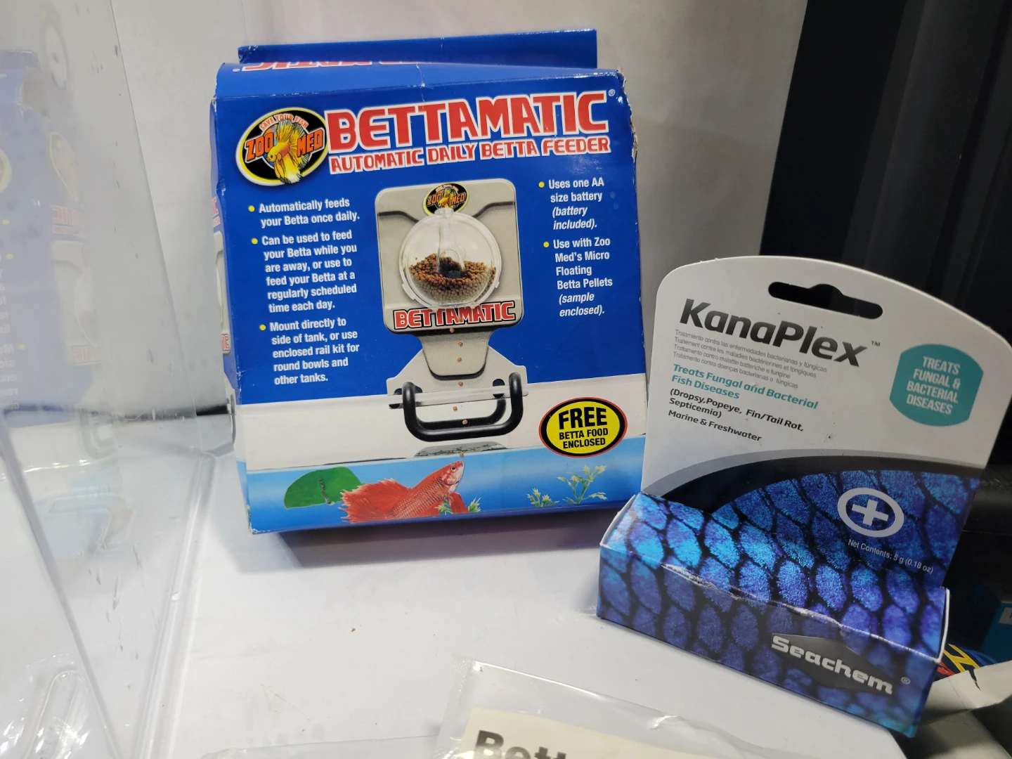 Betta Plastic Fish Tank Starter Kit with Accessories - photo 3