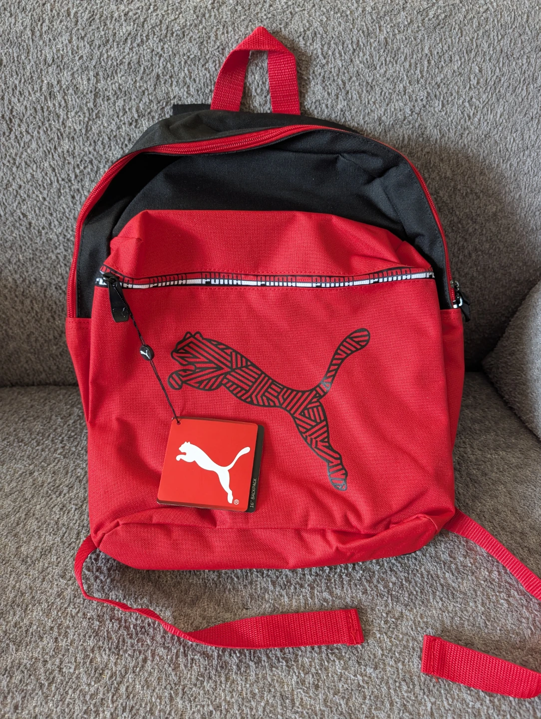 Puma Kids Backpack Red