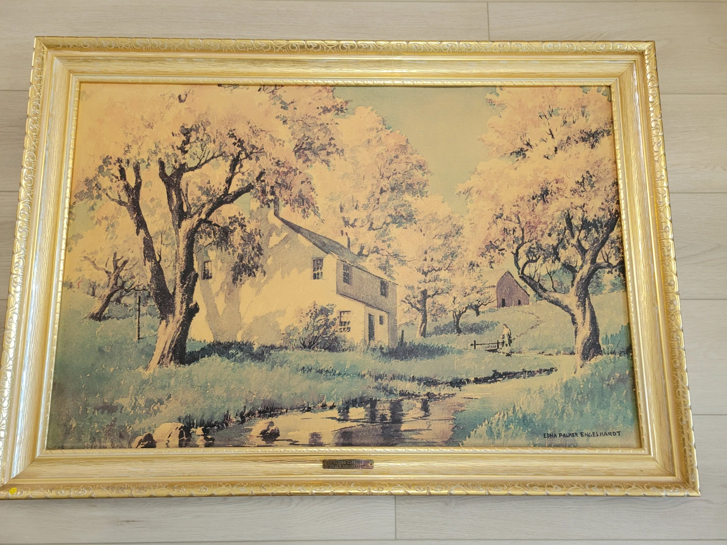 Spring Glories Edna Palmer Engelhardt Framed Art