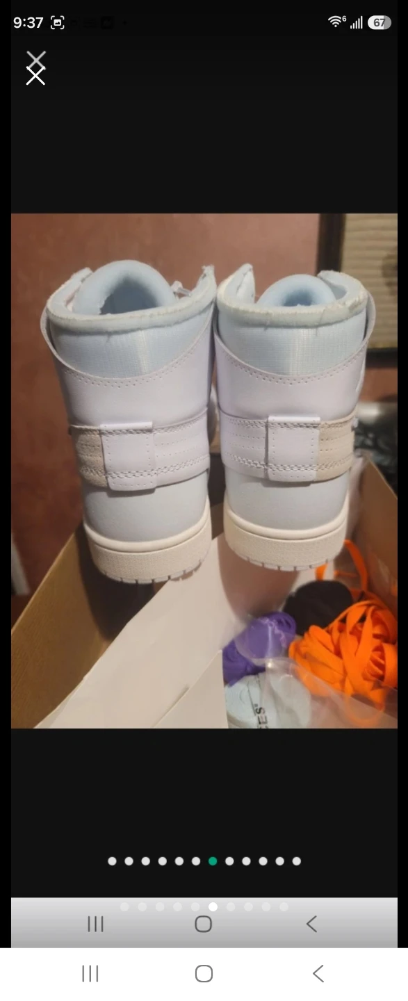 OFF-WHITE "AIR JORDAN 1" Sneakers - photo 5