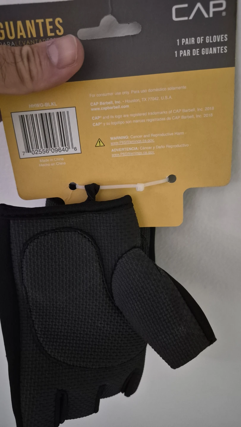 CAP Men's Weightlifting Gloves - photo 2