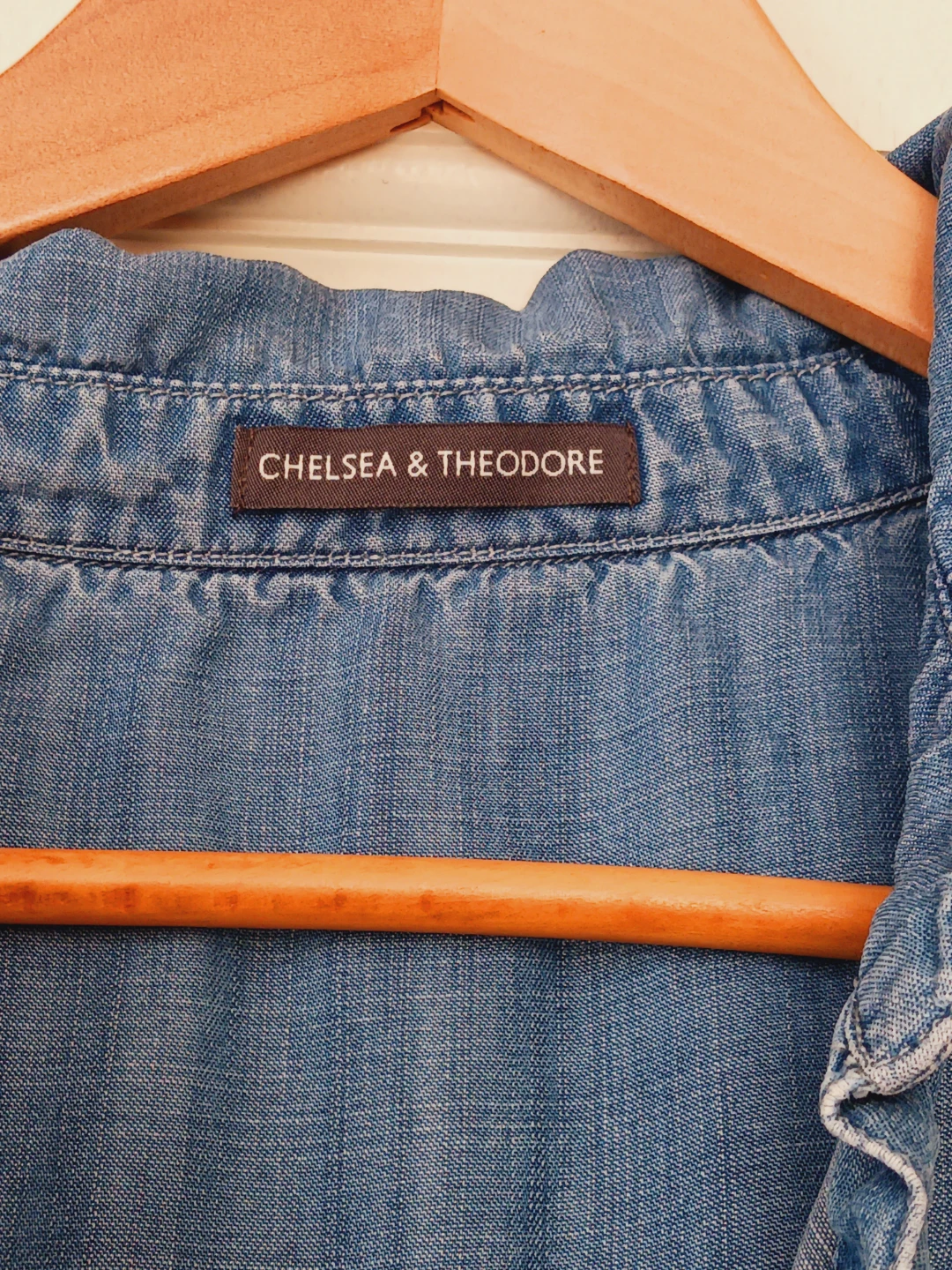 Chelsea & Theodore Light Denim Tunic Dress.XL - photo 4