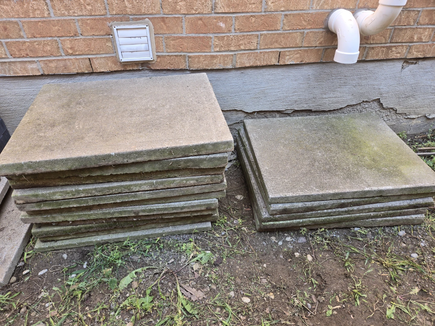 FREE Concrete Patio Slabs - 30"x24"