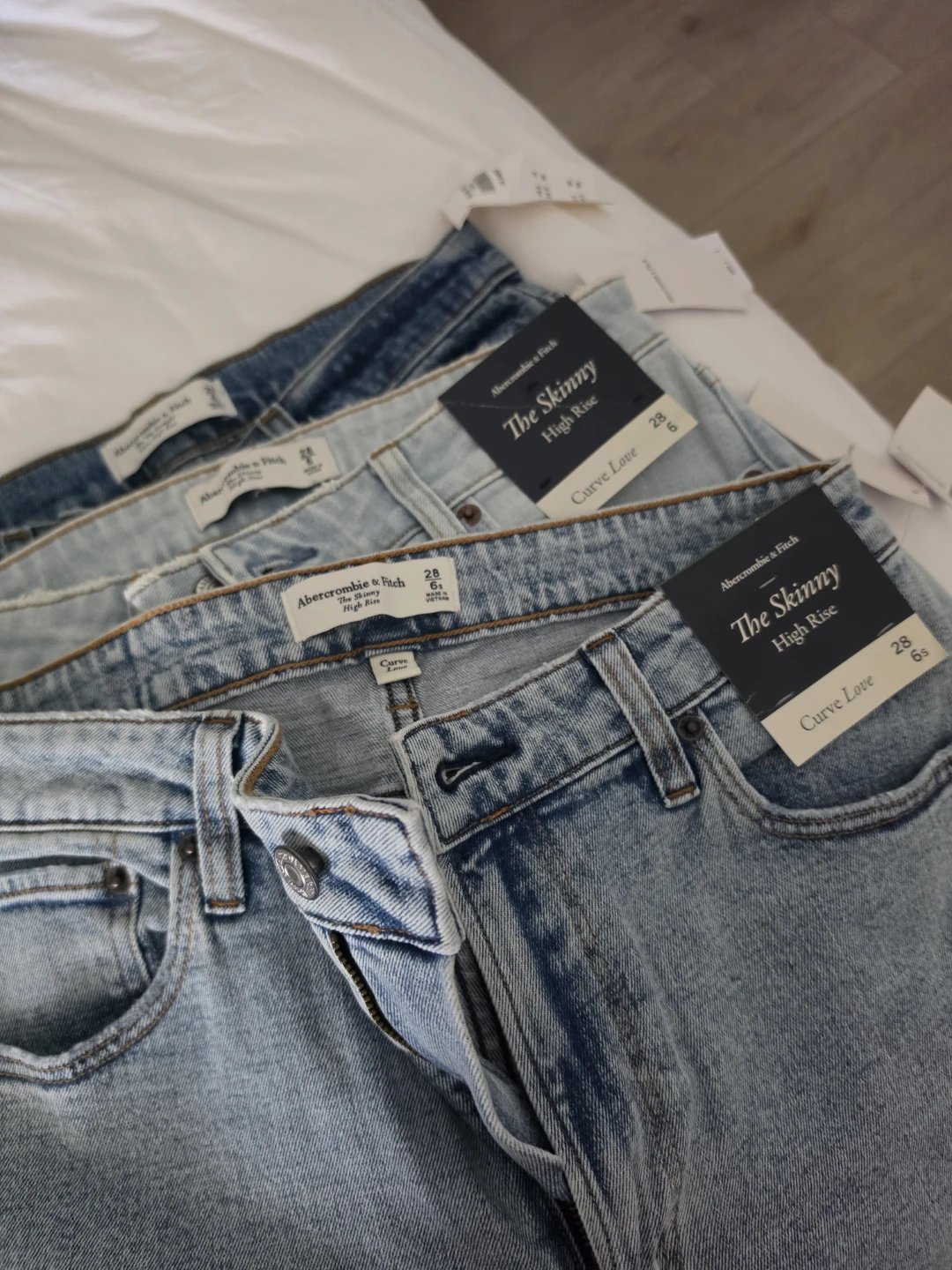 Abercrombie & Fitch Women's The Skinny High Rise Jeans - photo 3