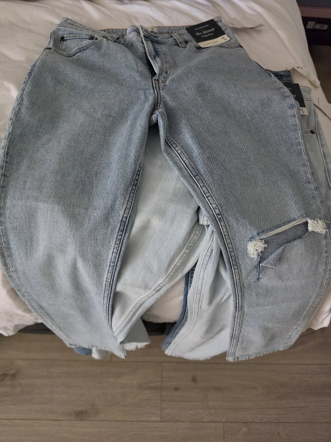 Abercrombie & Fitch Women's The Skinny High Rise Jeans - photo 4