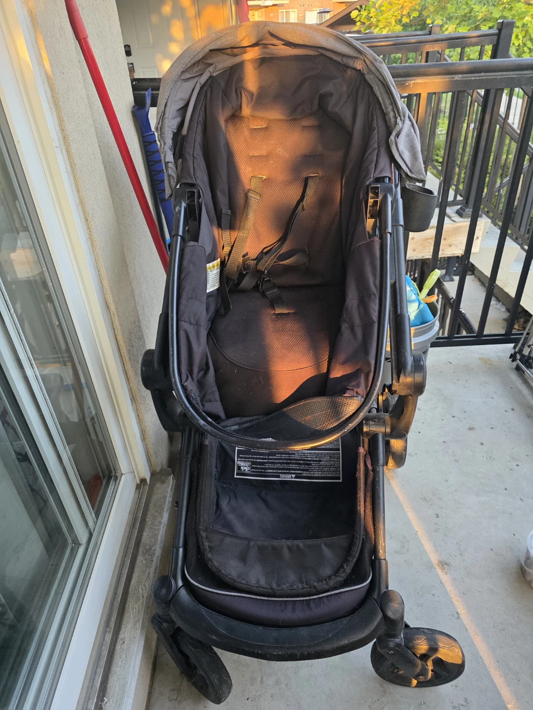 Graco Black Baby Stroller