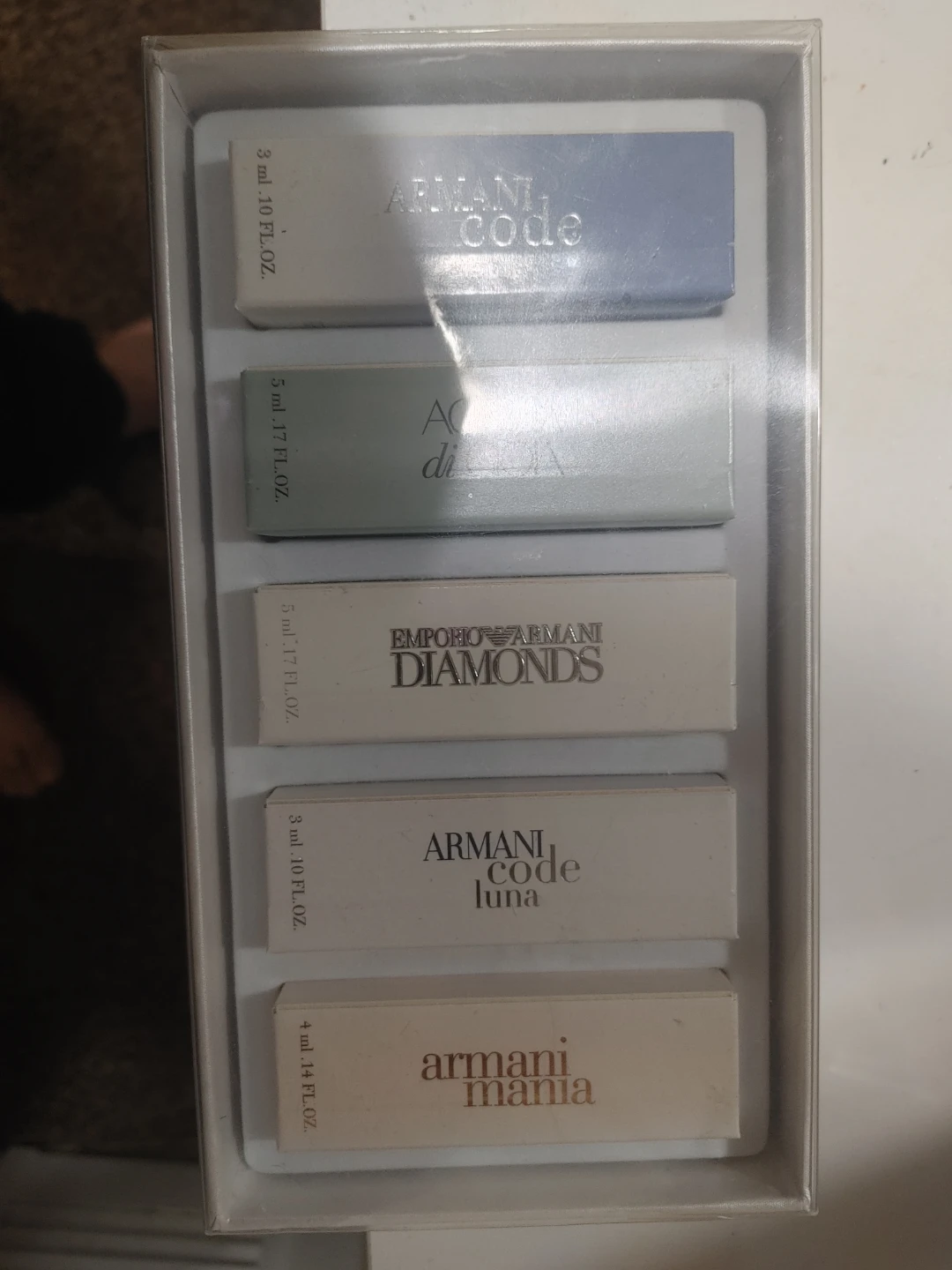 ladies Armani very rare deadstock perfumes ...3 to 5 mll