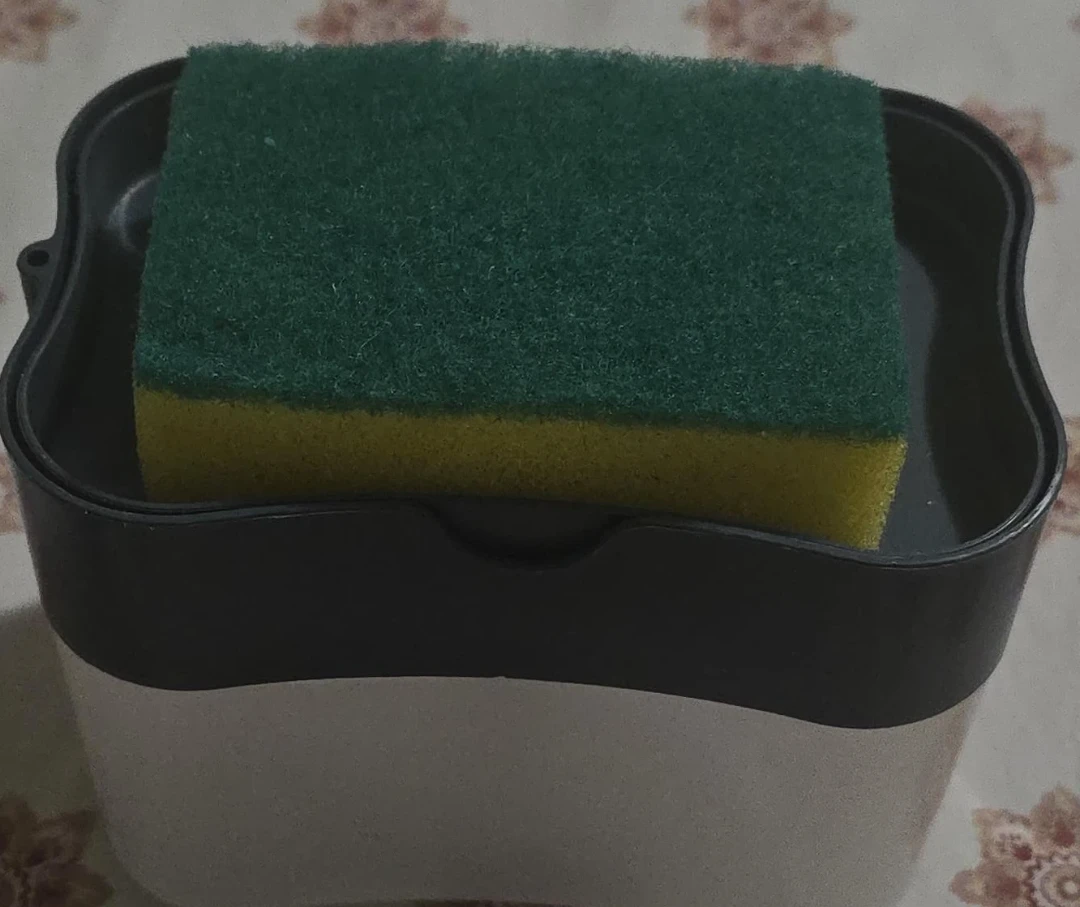 New Soap Dispenser with Sponge Holder