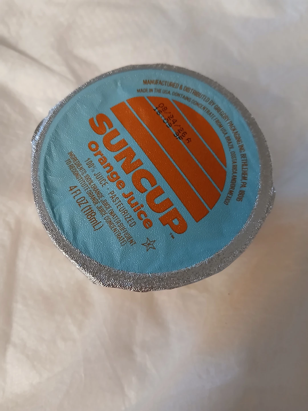 Suncup Orange Juice 4 FL OZ