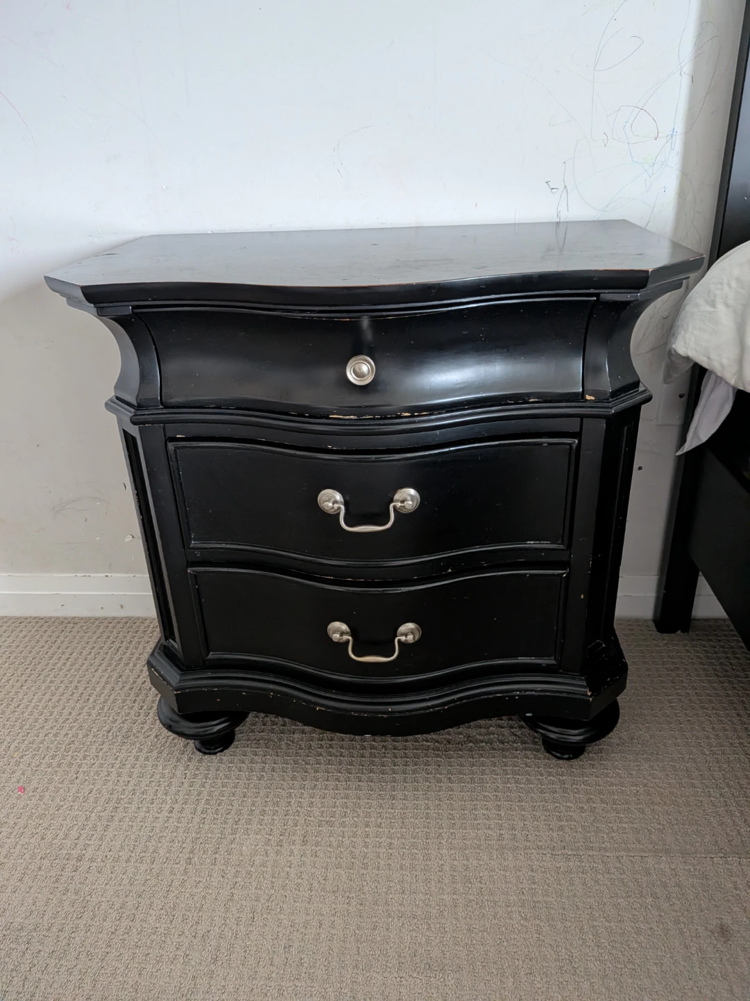 King bed with Night table - photo 3