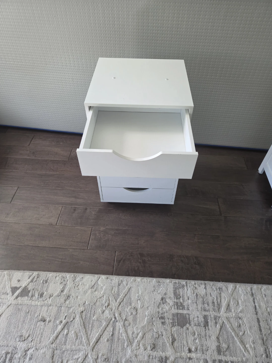 White 5 Drawer Rolling Storage Unit - photo 3