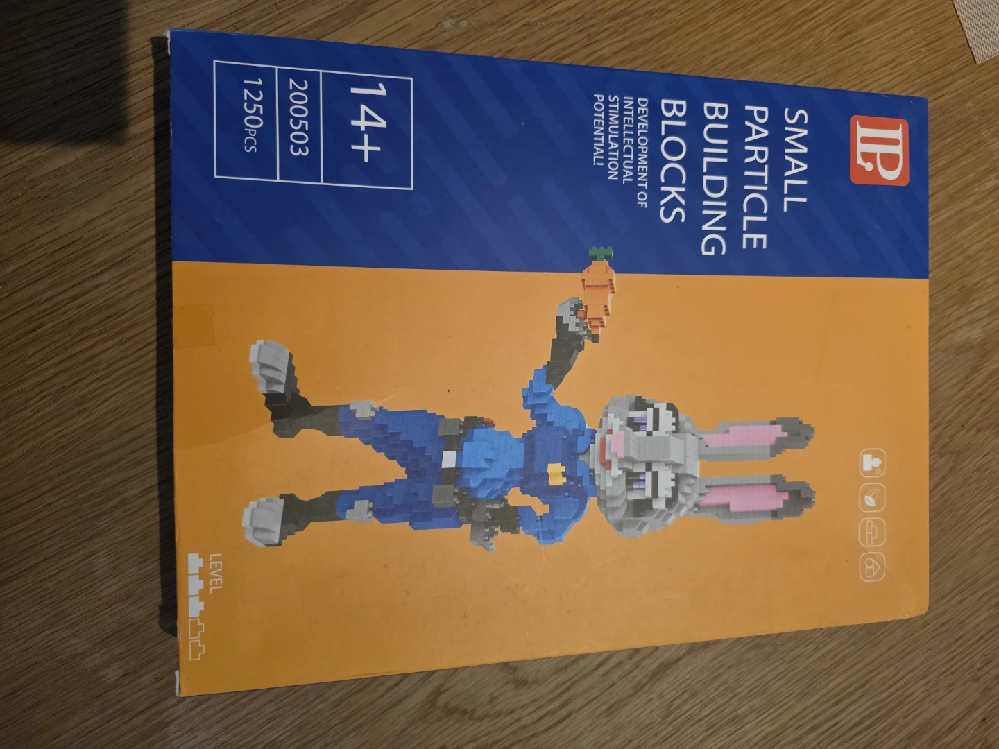 Small Particle Building Blocks Set - 1250 Pieces