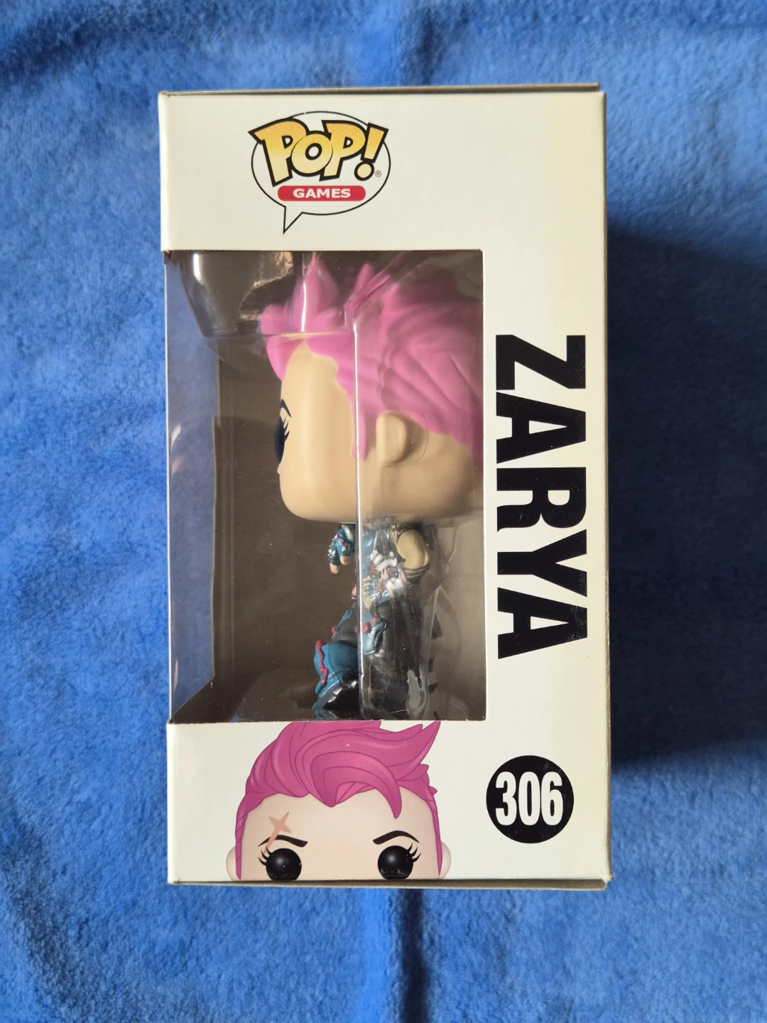 Read Bio | #306 Zarya (Overwatch) Funko Pop - photo 2