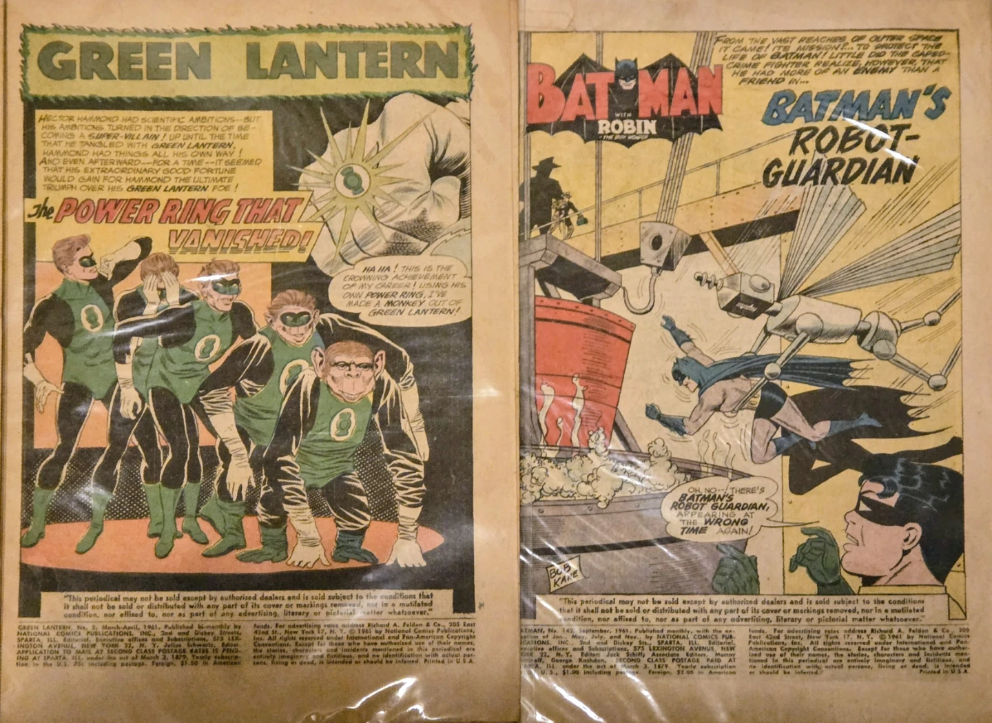 Vintage 1950's/60's DC Comic Lot, 15 Books Coverless - photo 3