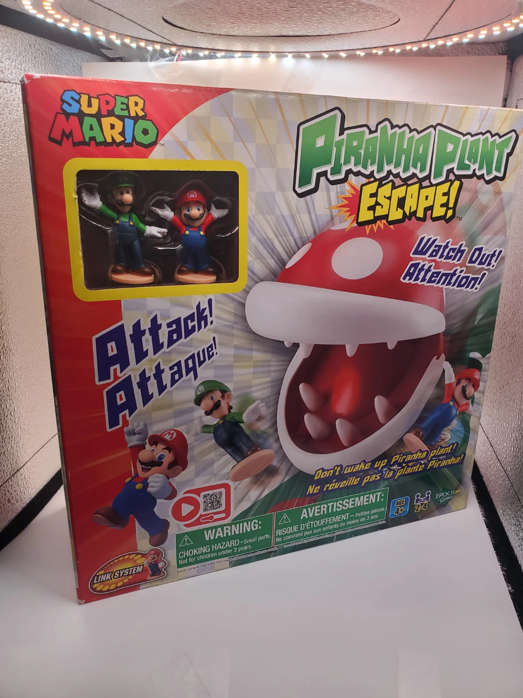 Super Mario Piranha Plant Escape Board Game
