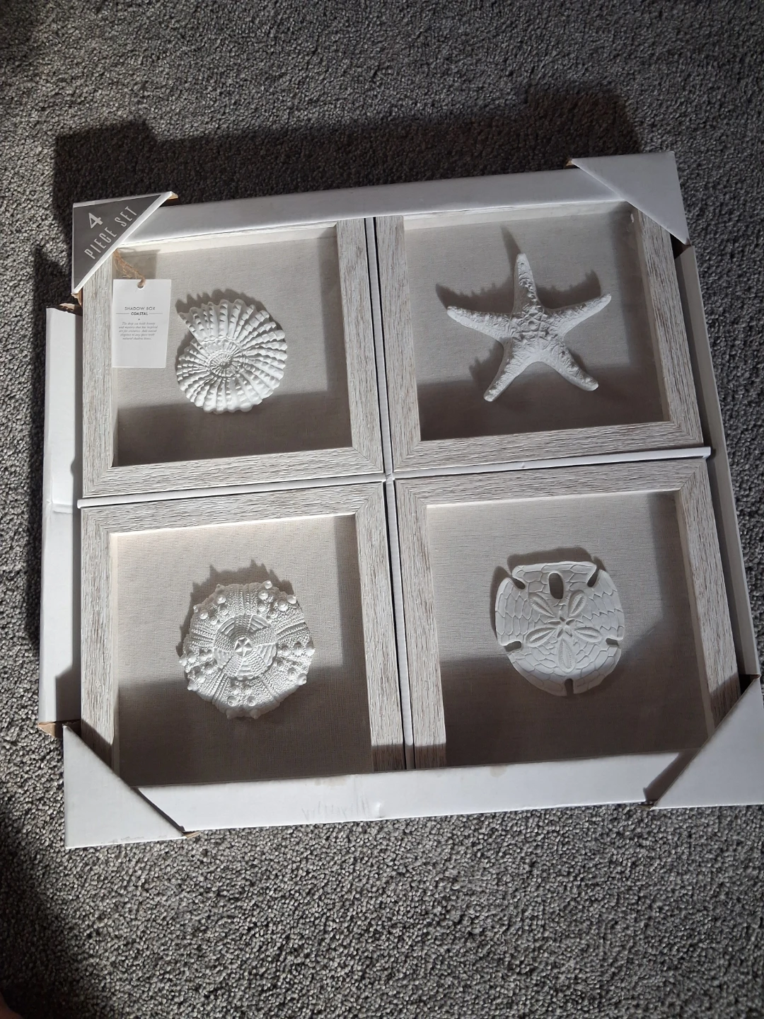 Shadow Box Wall Art Set - 4 Piece - photo 3