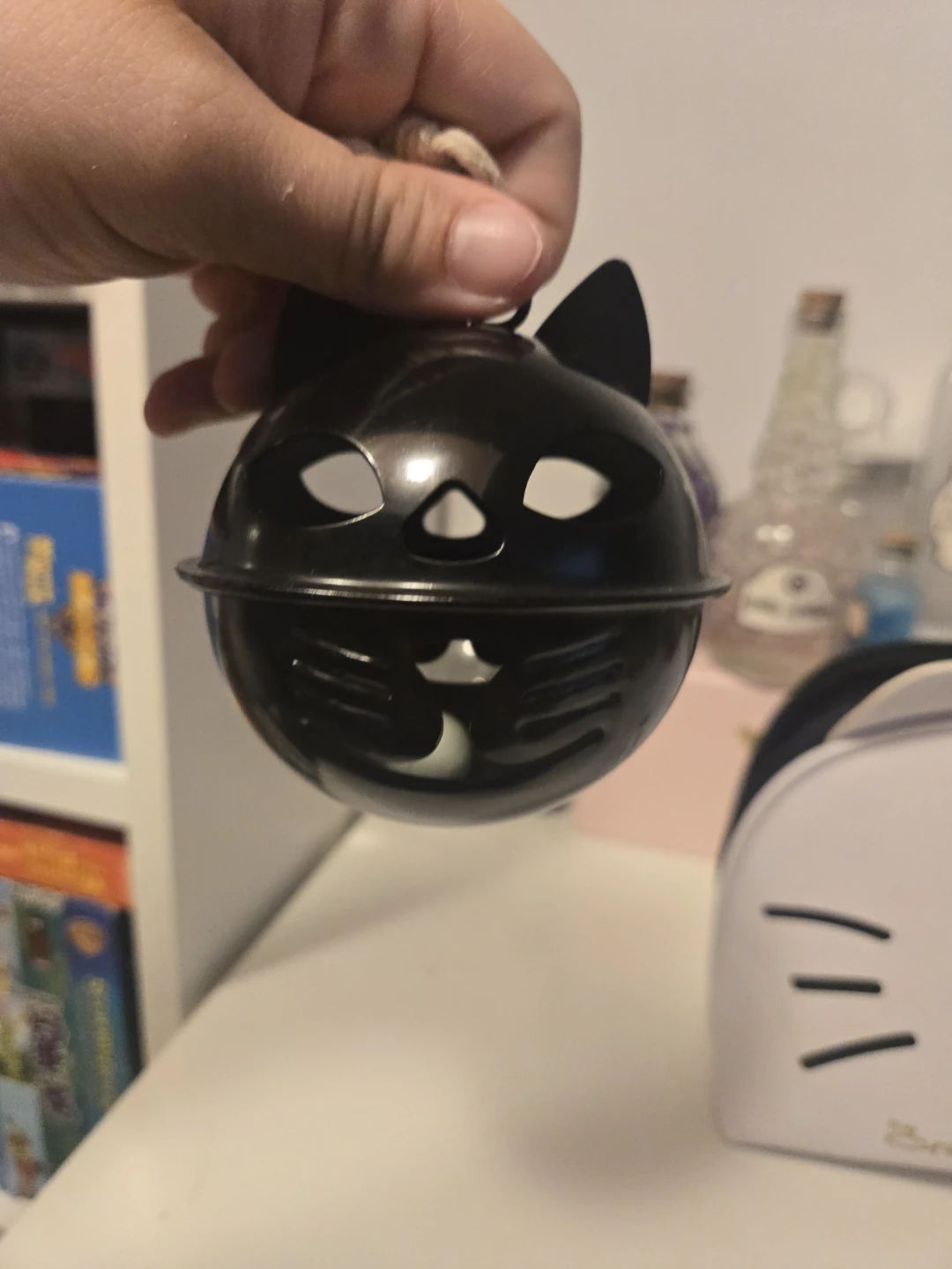Black Cat Hanging Bell Decoration - photo 2