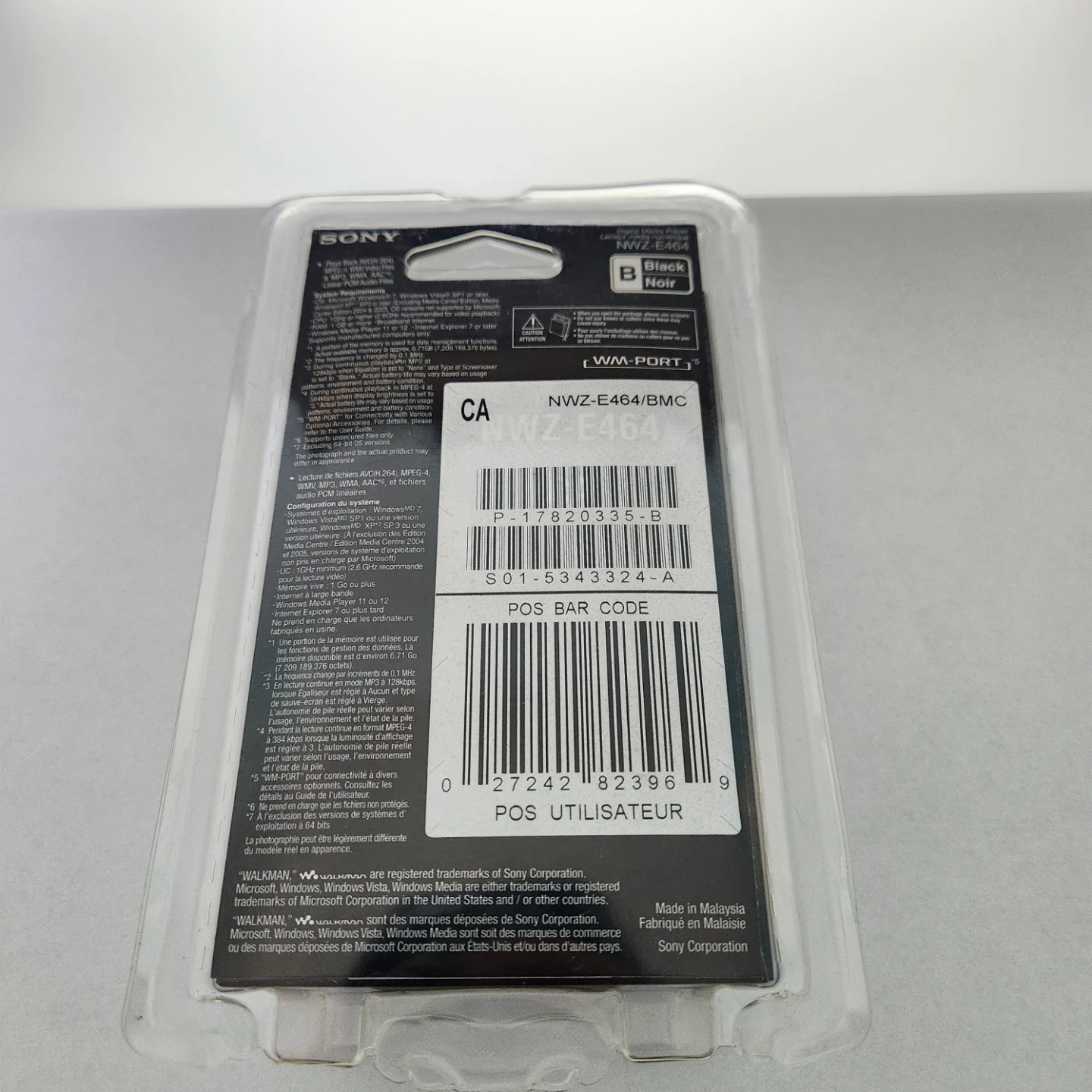 *SEALED* Sony WALKMAN NWZ-E464 8GB Multimedia Player - photo 2