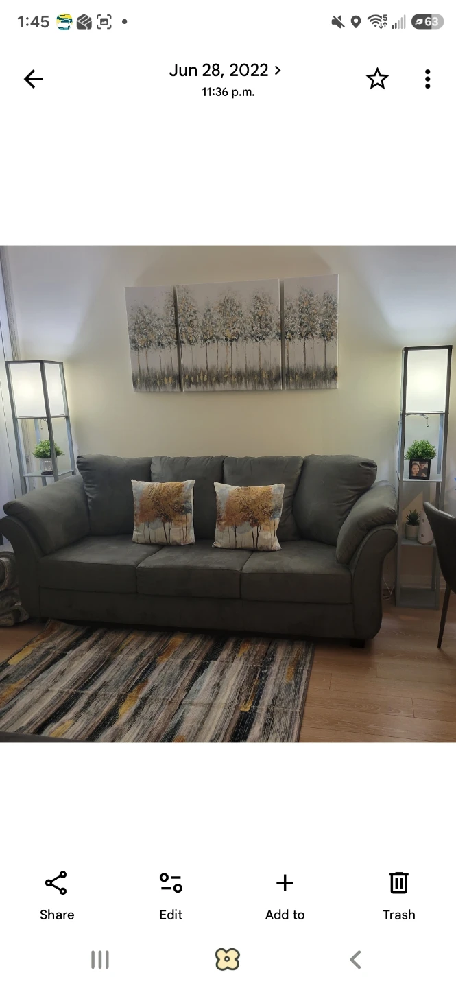 Grey Sofa