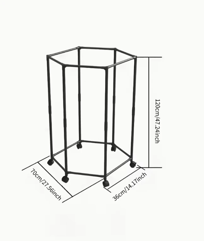 (BRAND NEW) 2-Piece White Metal Clothing Rack and Shoe Rack Set - photo 3