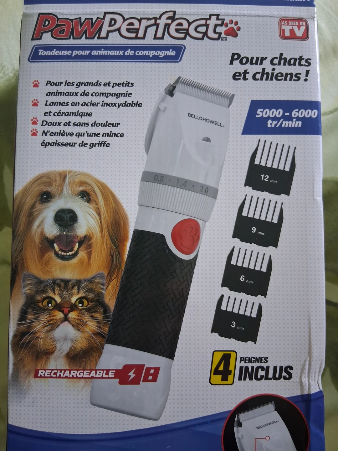 Bell+Howell PawPerfect Pet Hair Trimmer - photo 2