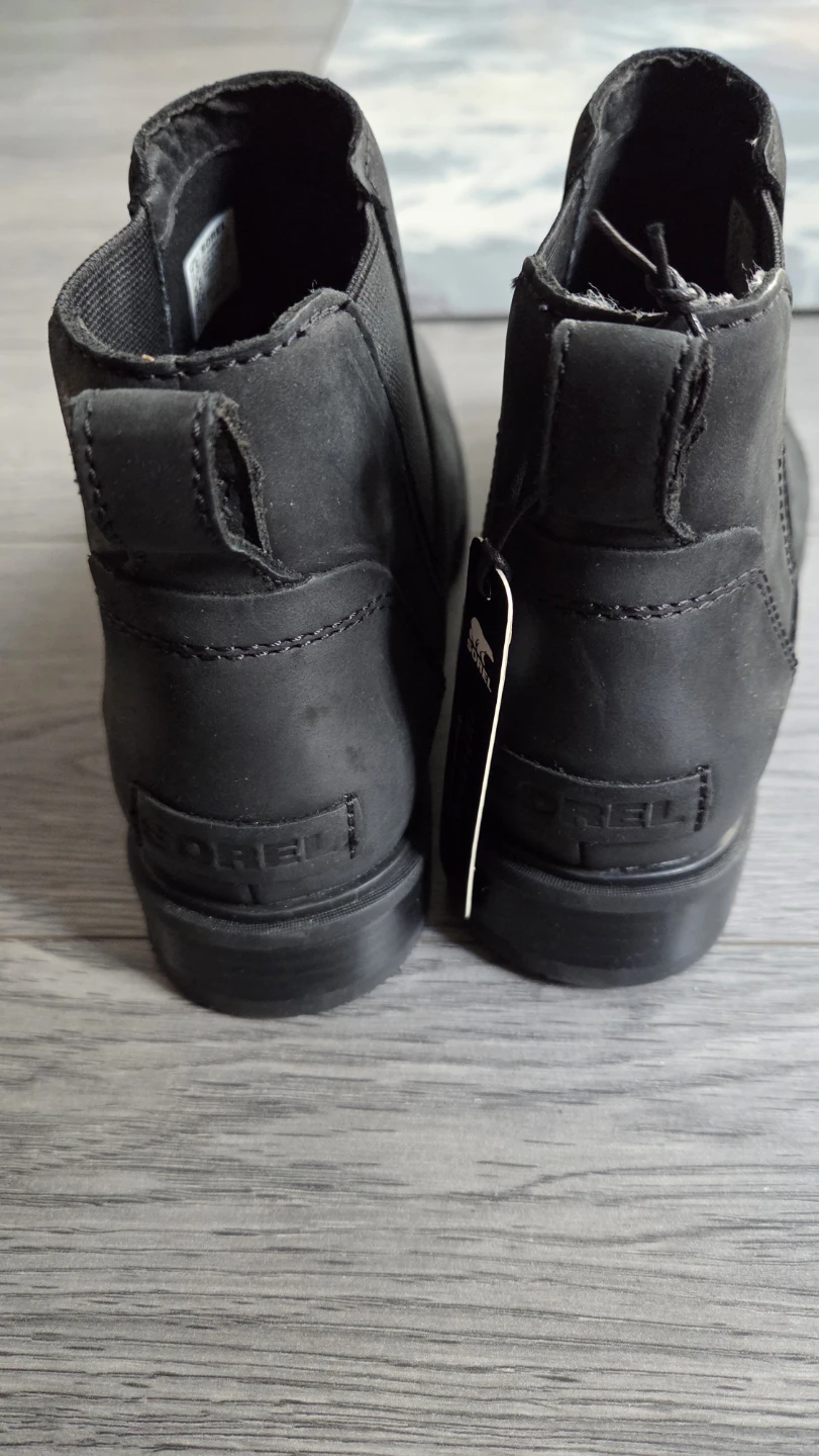 Sorel Black Waterproof Chelsea Boots W7.5 - photo 4