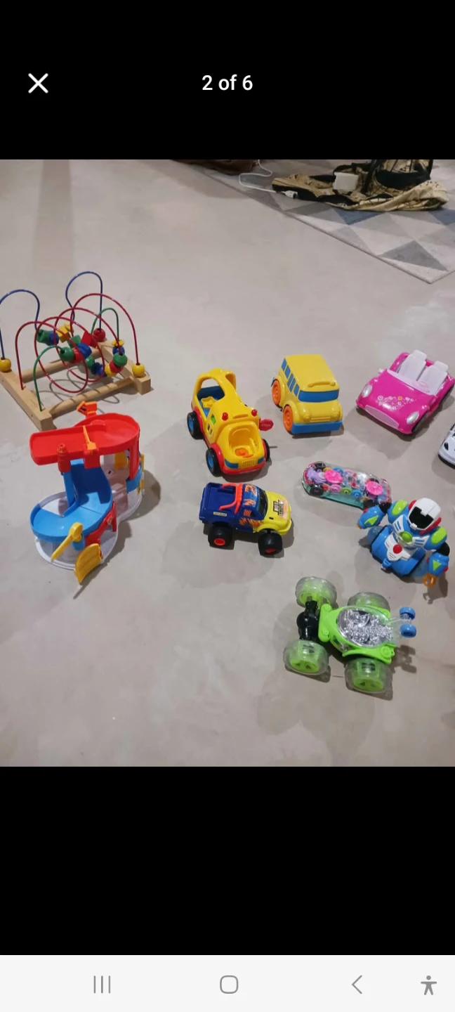 Assorted children's toys and plastic alphabet set - photo 4