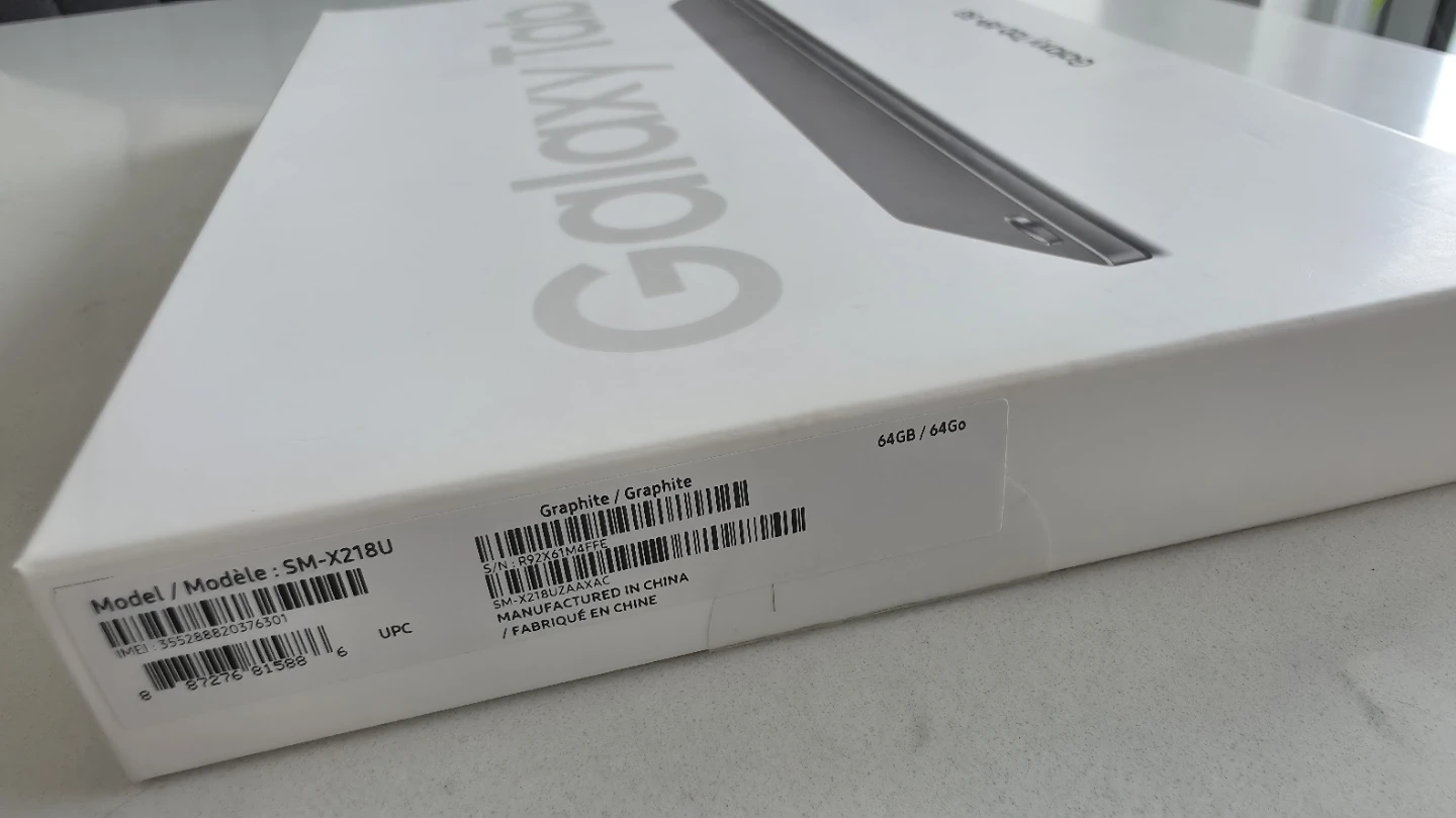 Samsung Galaxy Tab A9+ (5G), 64GB, WiFi+5G,SM-X218 -Graphite - photo 2