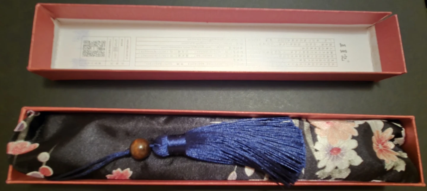 Wangxingji Hand Fan with Case - photo 4