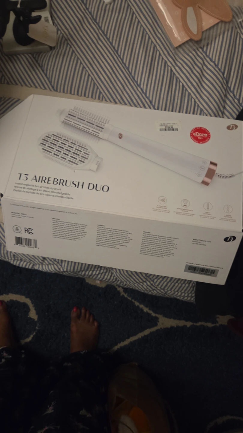 T3 Airebrush Duo - Interchangeable Hot Air Brush