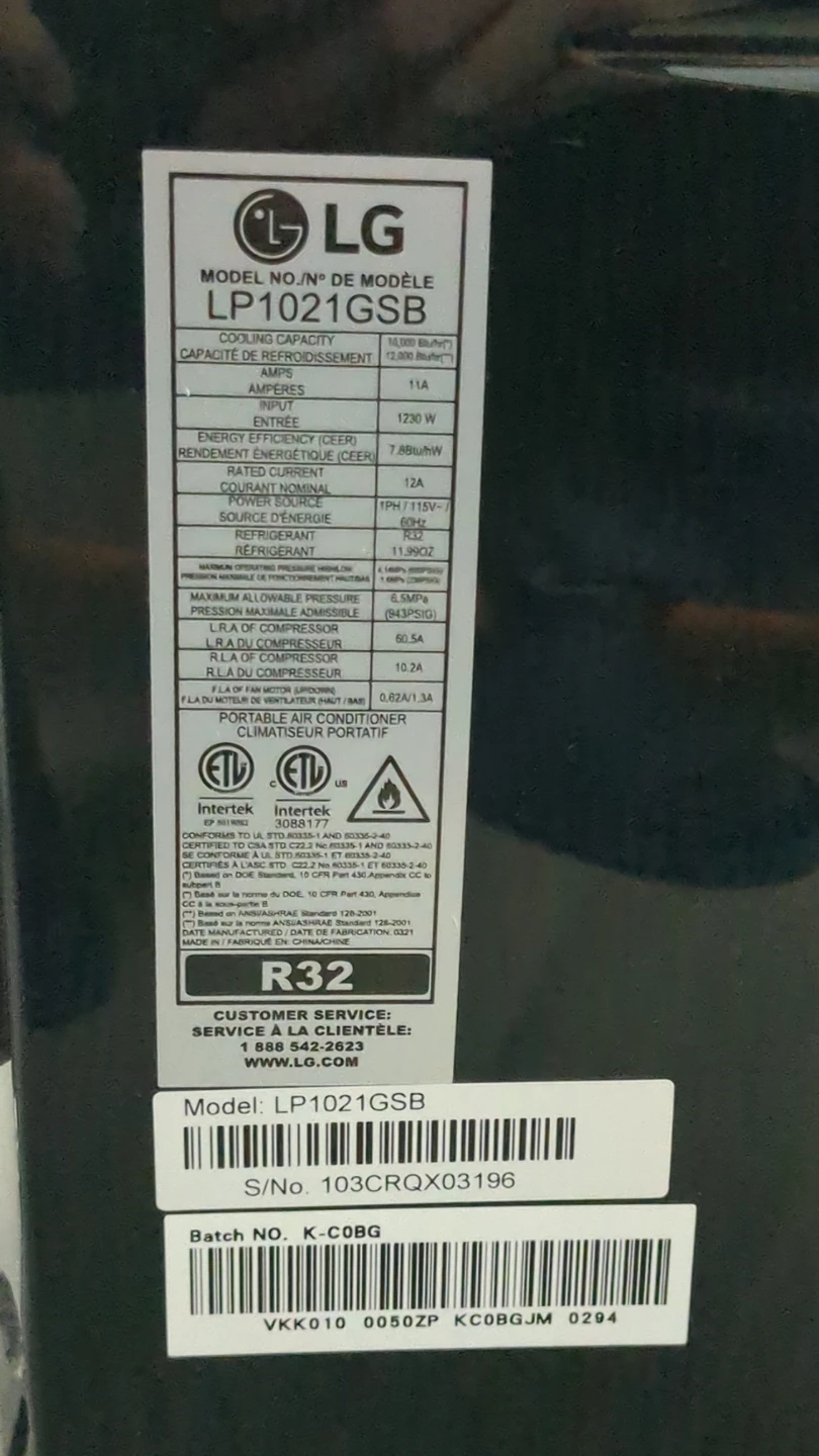 Air conditioner (portable) - photo 3