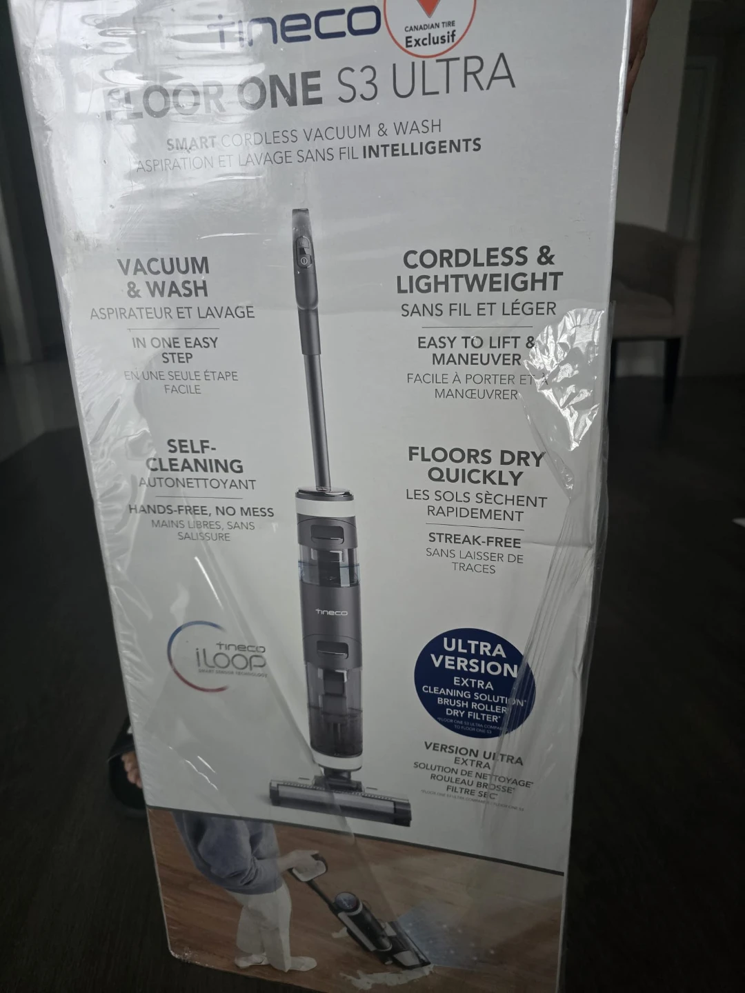Tineco Floor One S3 Ultra Cordless Vacuum & Wash - photo 2