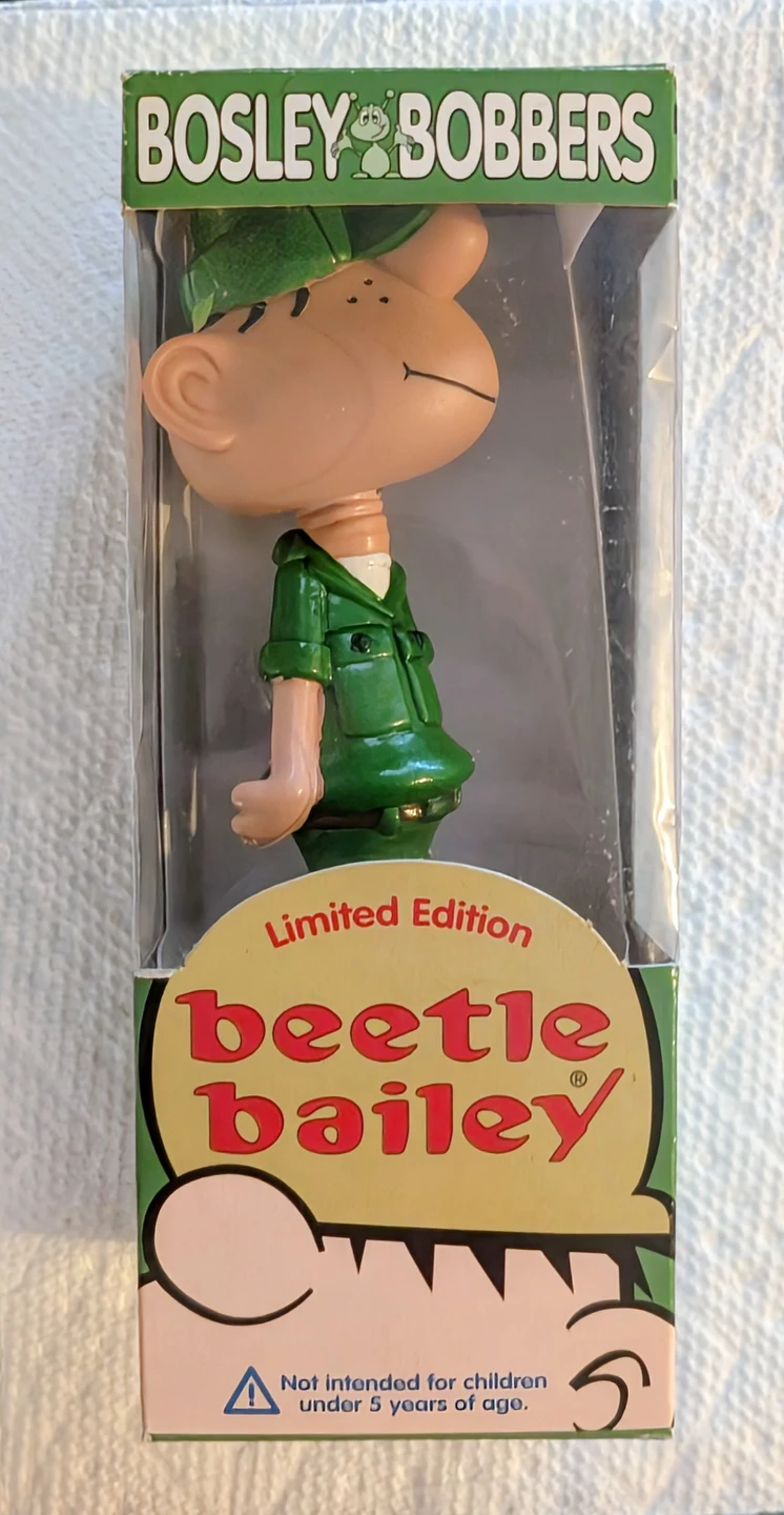 Beetle Bailey Limited Edition Bobblehead by Bosley Bobbers