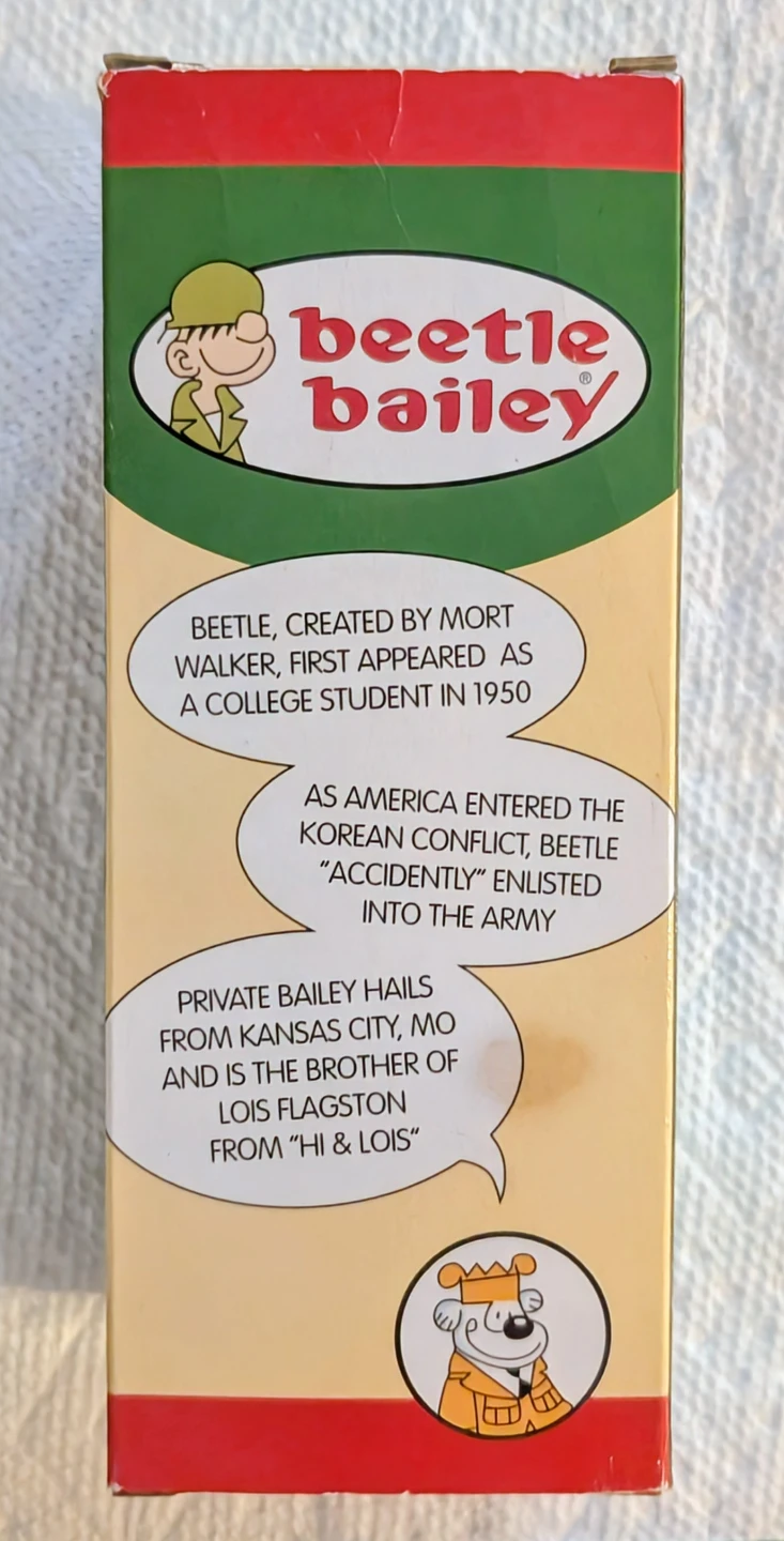 Beetle Bailey Limited Edition Bobblehead by Bosley Bobbers - photo 3
