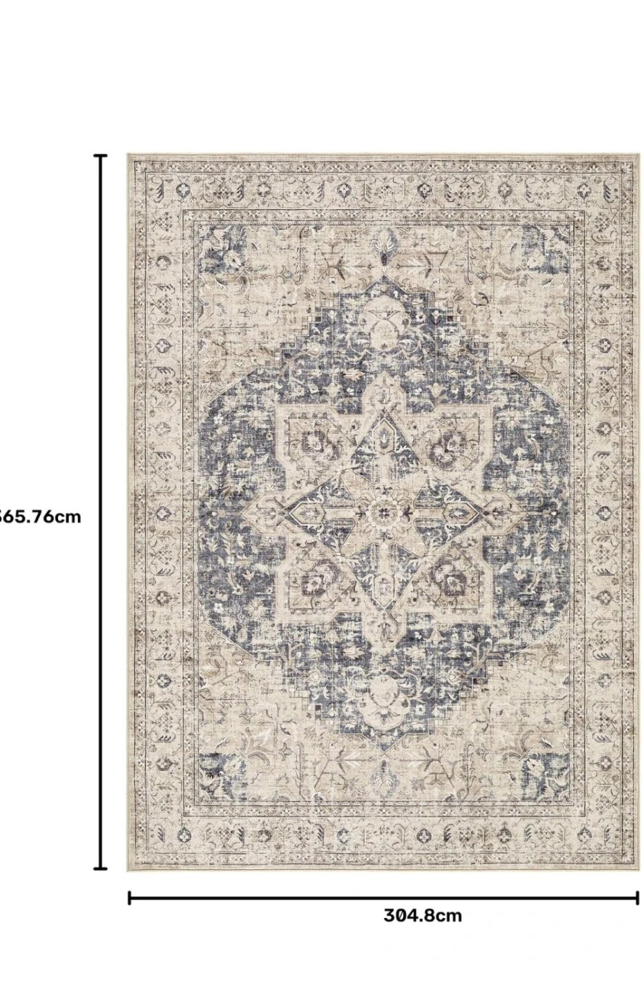 Persian Style Area Rug - 10'*12' - photo 4