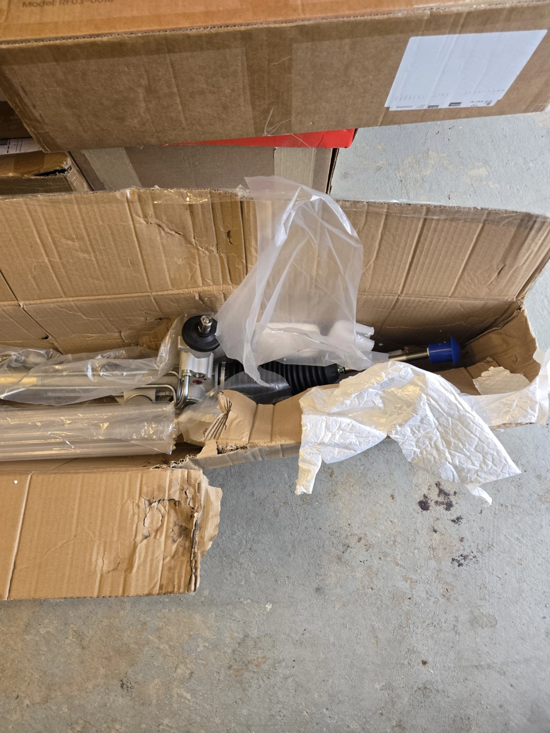 A-Premium Hydraulic Power Steering Rack and Pinion Assembly - photo 5