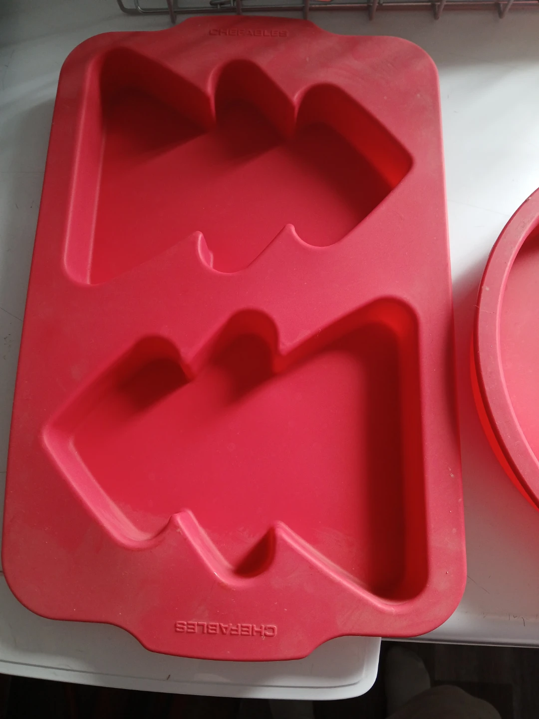 Chefables Silicone Baking Molds - Round, Heart, Tree Shapes