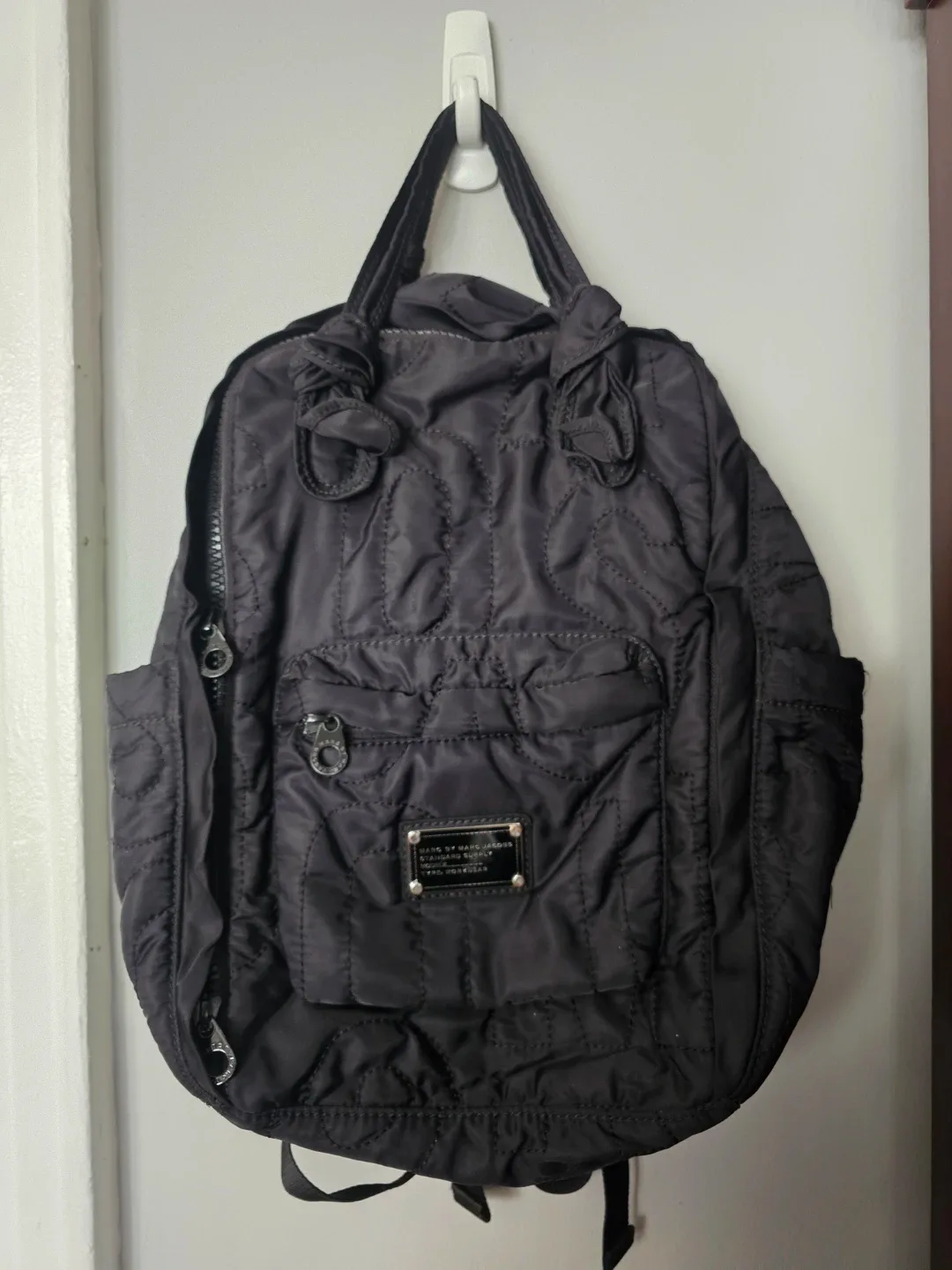 Marc by Marc Jacobs Nylon Quilted Backpack