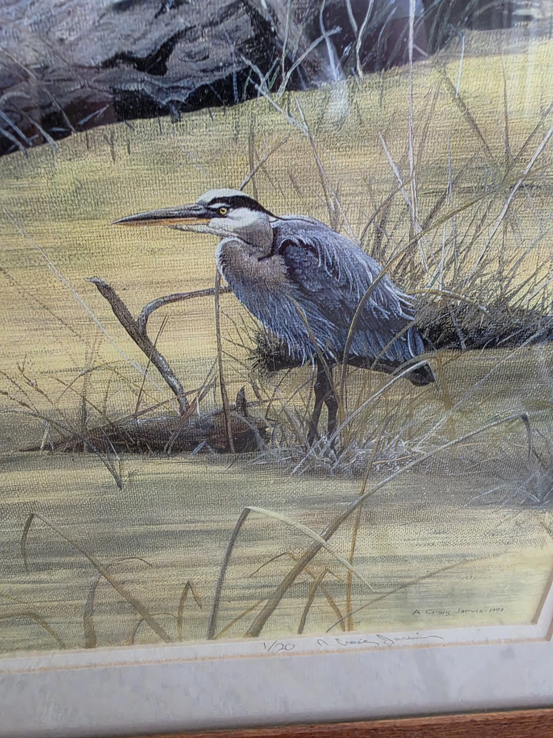 A. Craig Jarvis 1/30 Signed print watercolor - photo 2