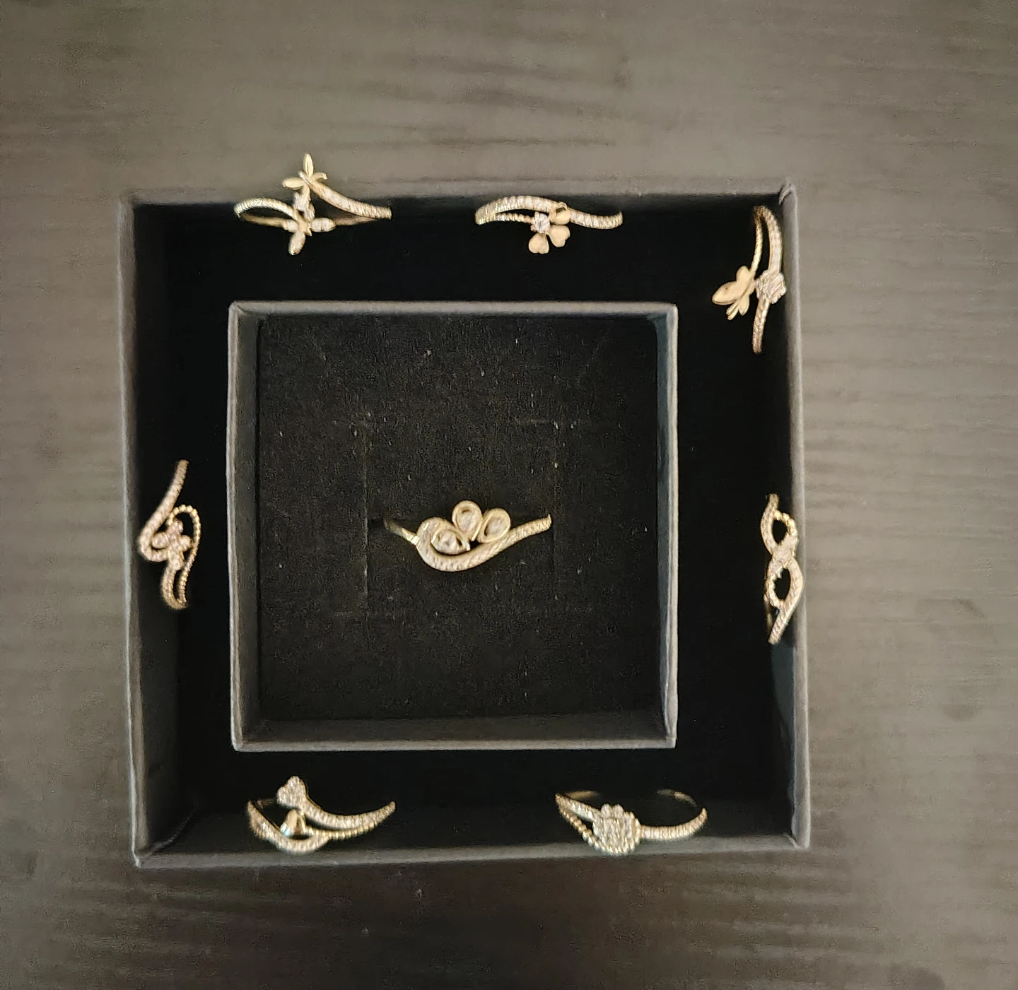 Anillos  Oro 10K  size  7 - photo 2