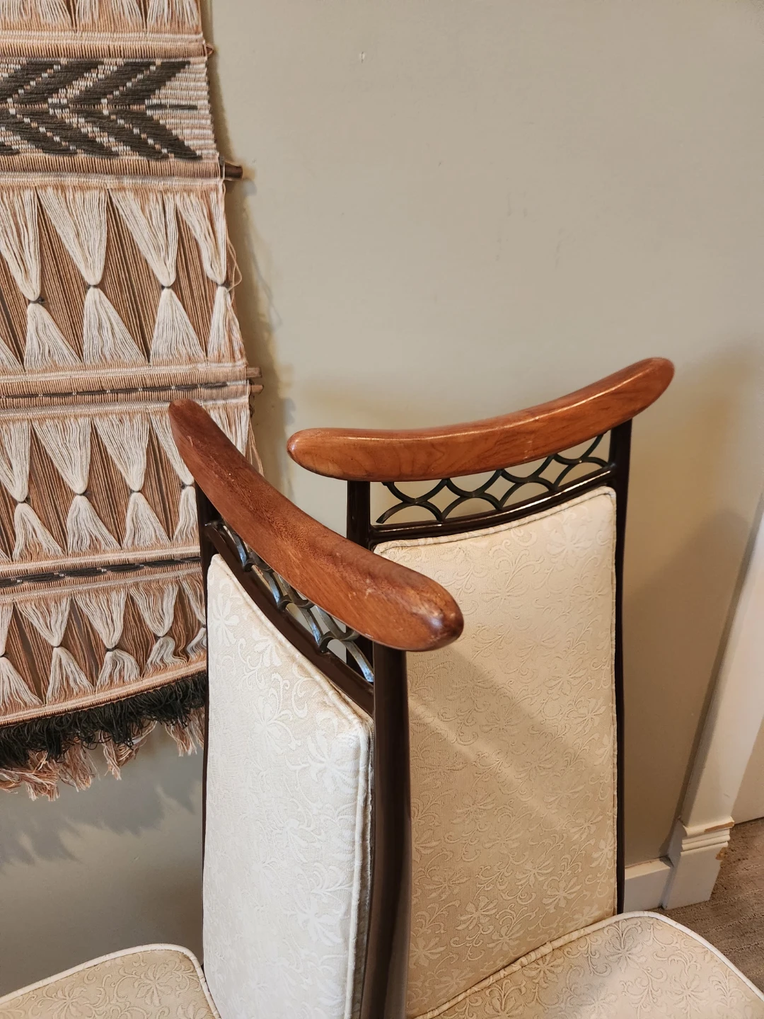 Pair of MID CENTURY Accent OR dining Chairs - photo 5