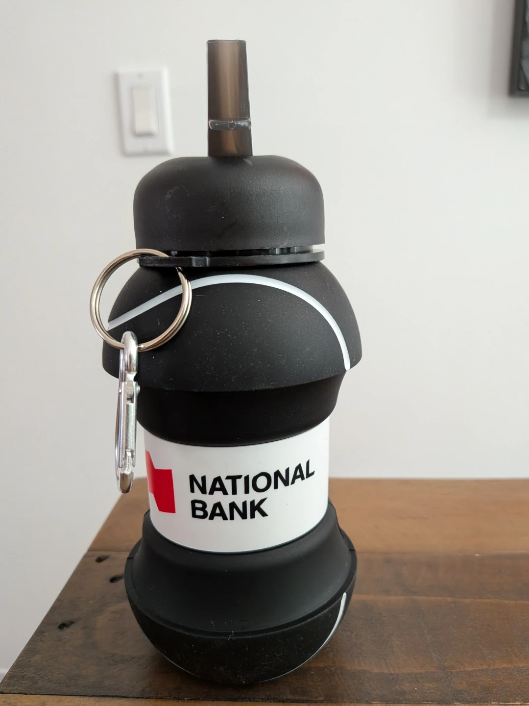 National Bank Open Collapsible Water Bottle
