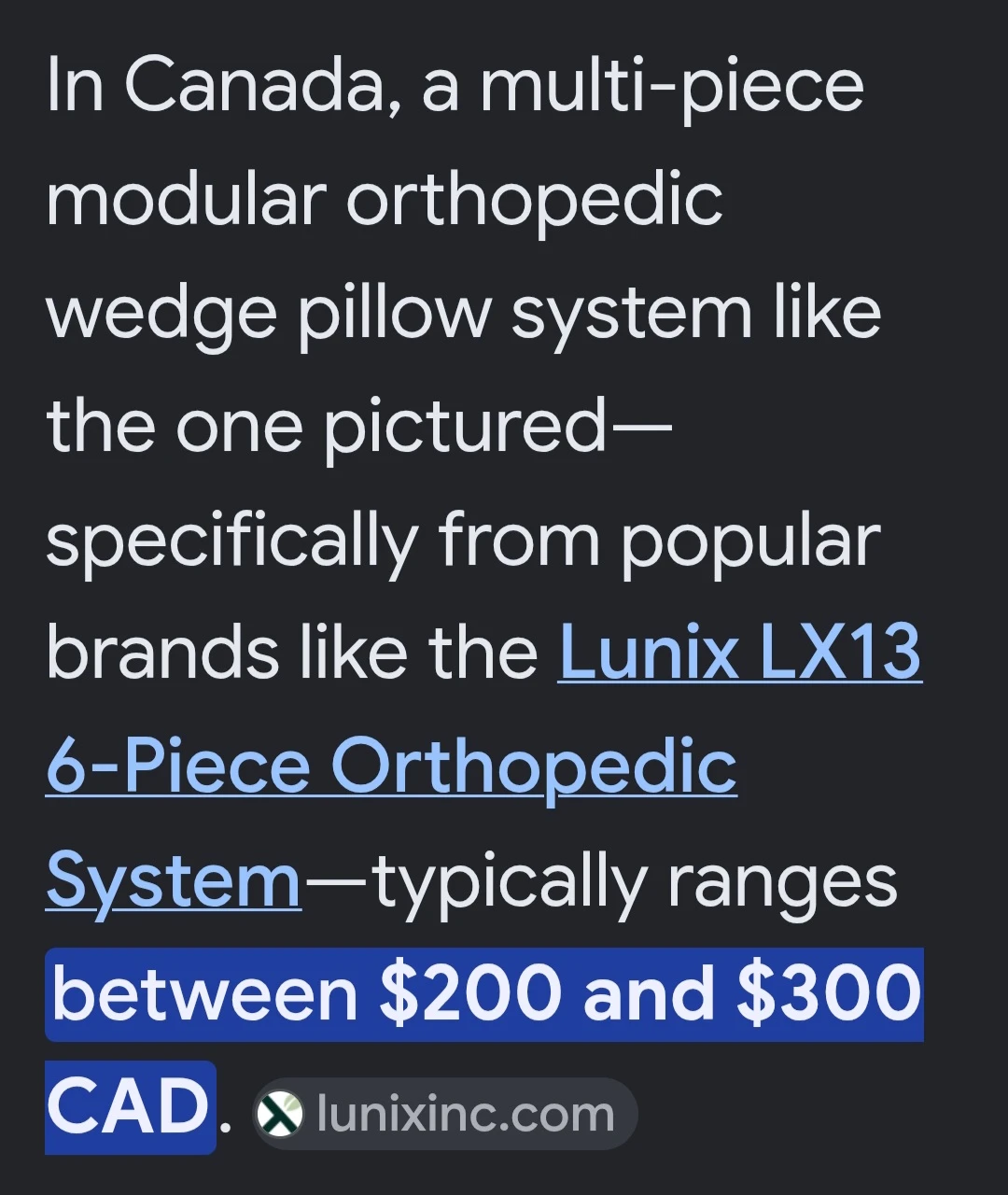 Lunix LX13 Orthopedic Wedge Pillow System ✨️💤 - photo 5
