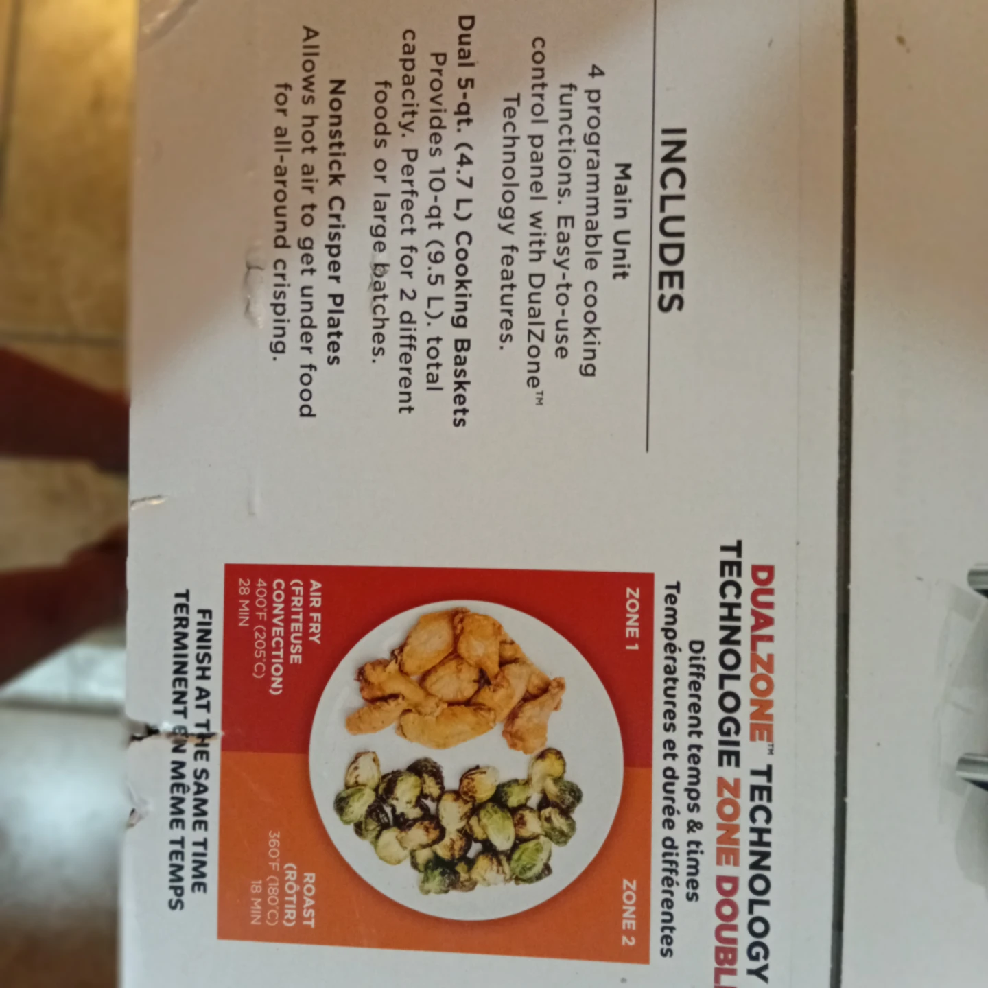 Ninja Foodi XL 2-Basket Air Fryer - photo 2