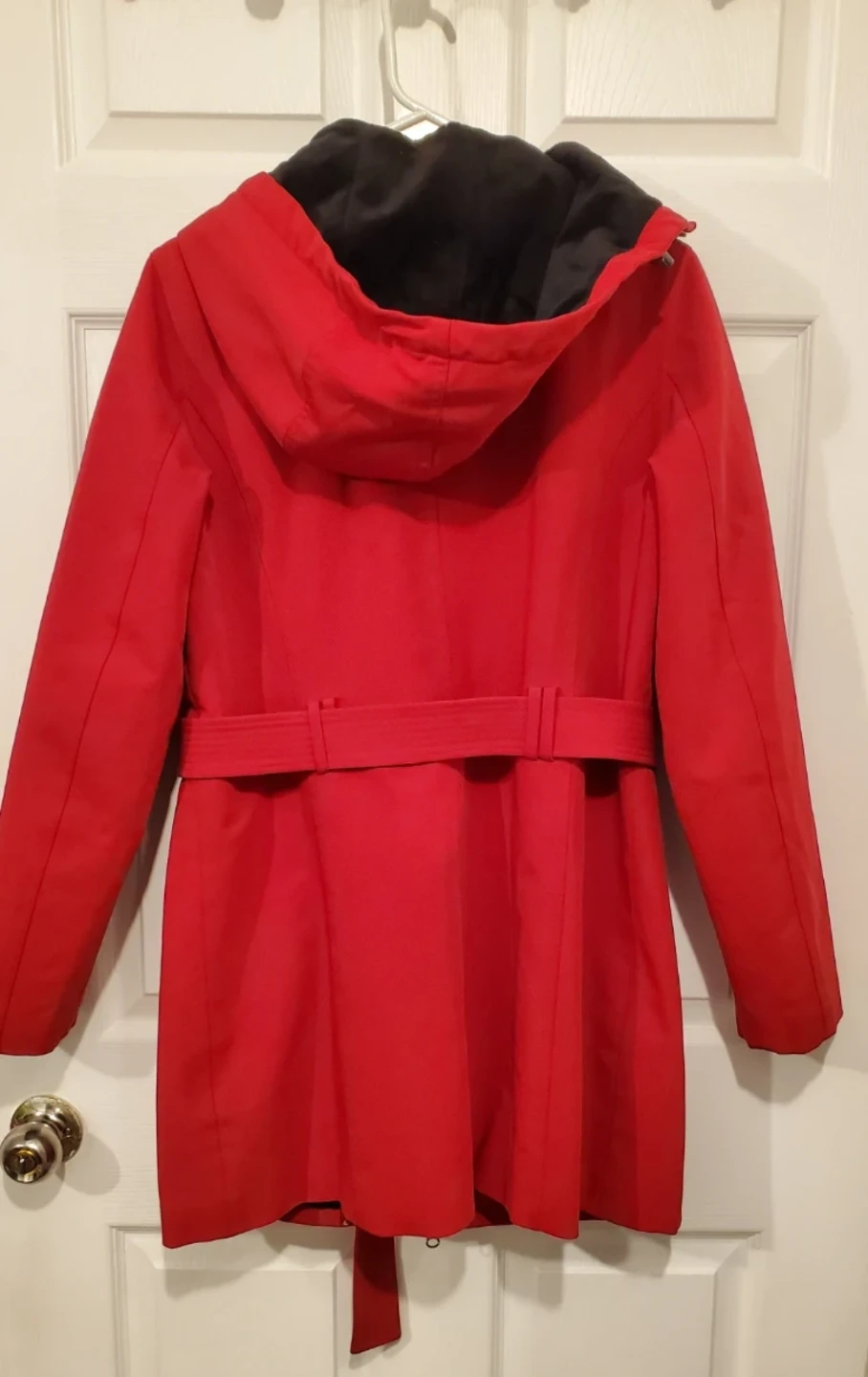 Kristen Blake Red Hooded Coat - Women's Large - photo 2